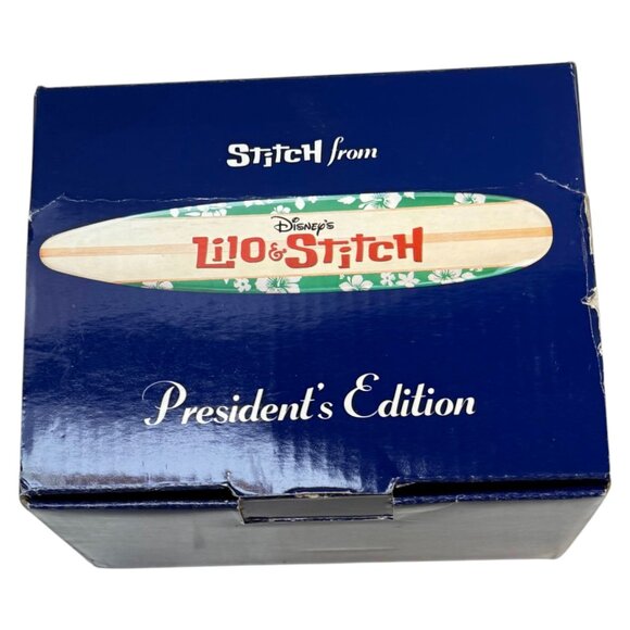 Stitch Ornament Presidents Edition Disney Scholastic Decoration with Box - Picture 3 of 13